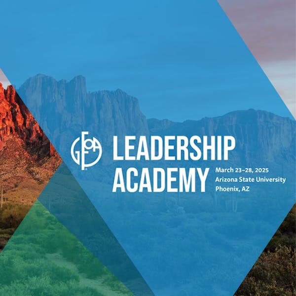 Cover of Leadership Academy Brochure.