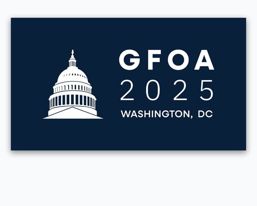 GFOA Conference logo. 